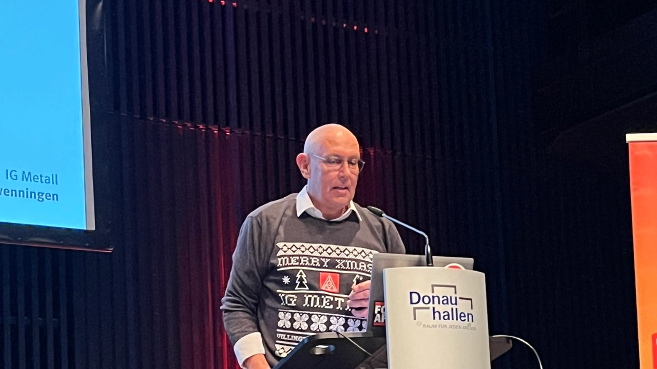 Thomas Bleile am Mikrofon