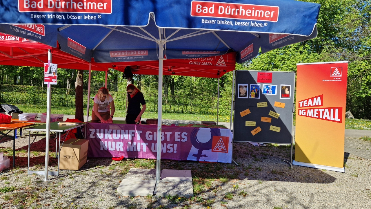 Der Stand der IG Metall