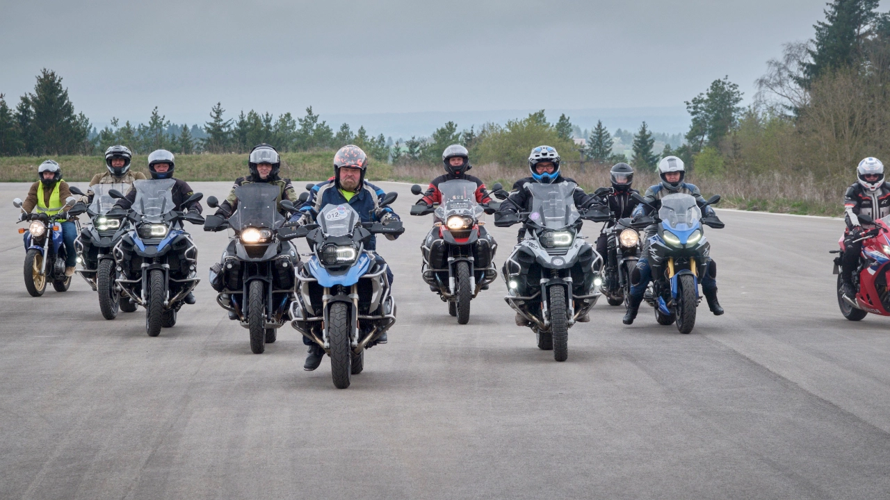 Worker Wheels beim Fahrsicherheitstraining