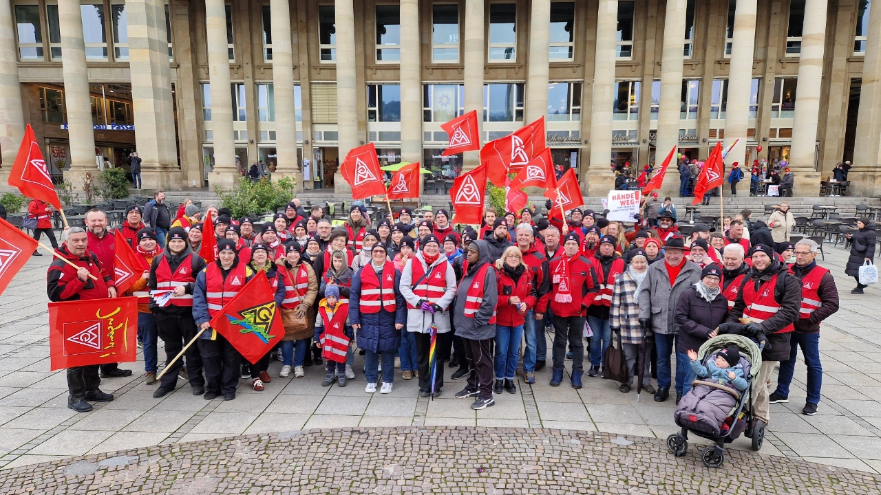 Gruppenbild der Teilnehmer aus unserer Geschäftsstelle.