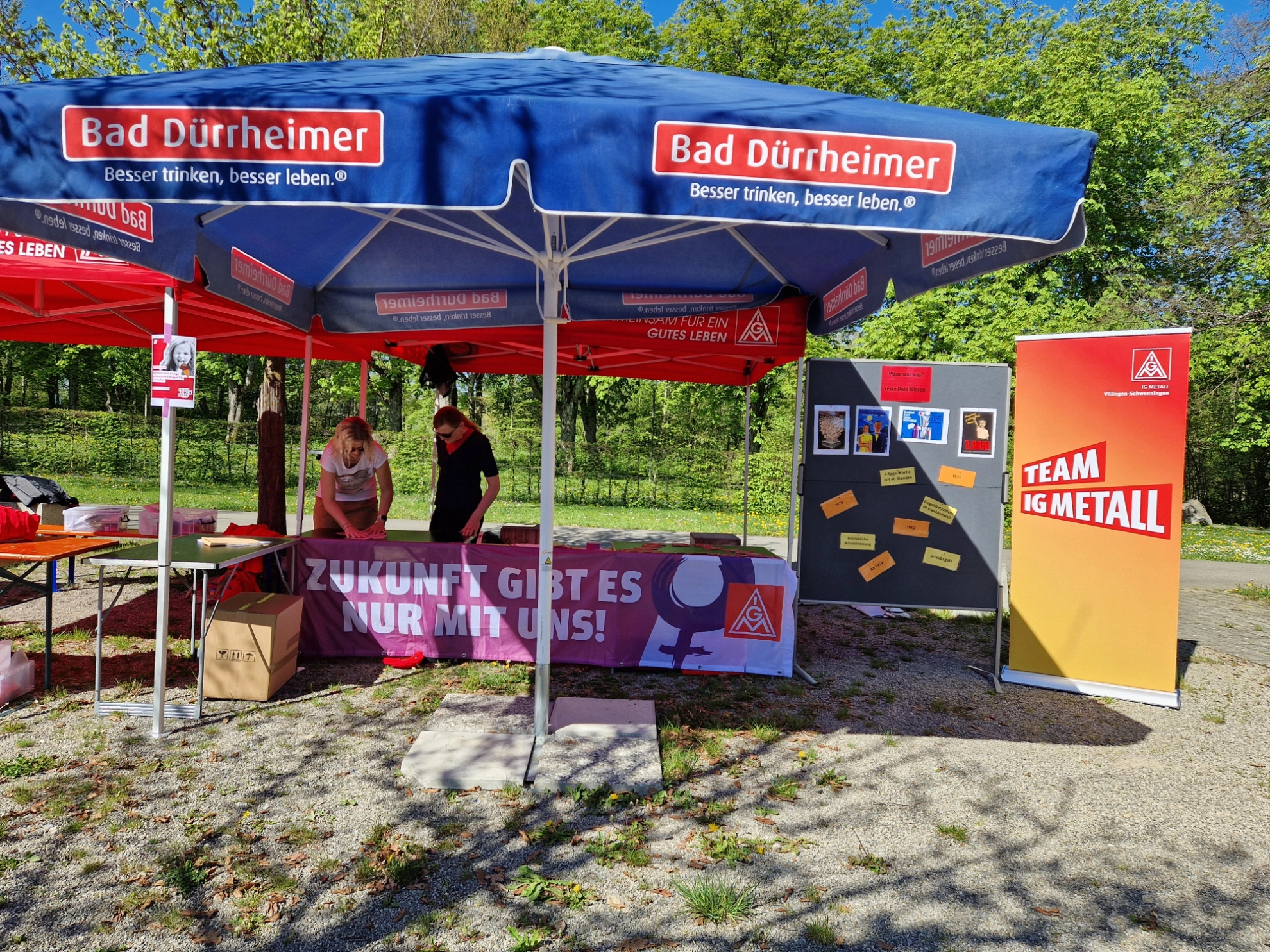 Der Stand der IG Metall