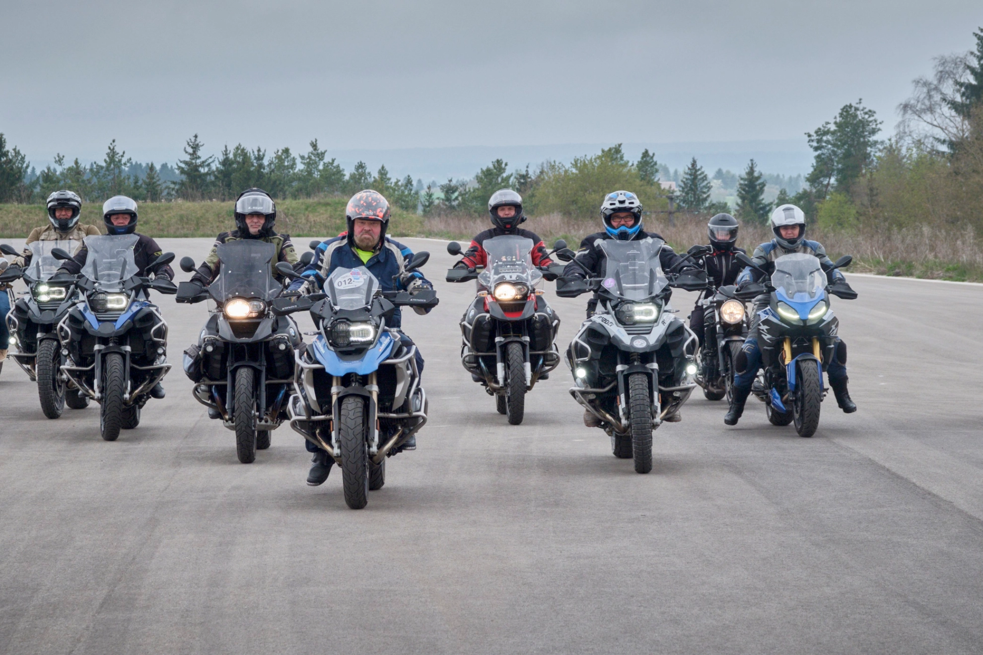 Worker Wheels beim Fahrsicherheitstraining