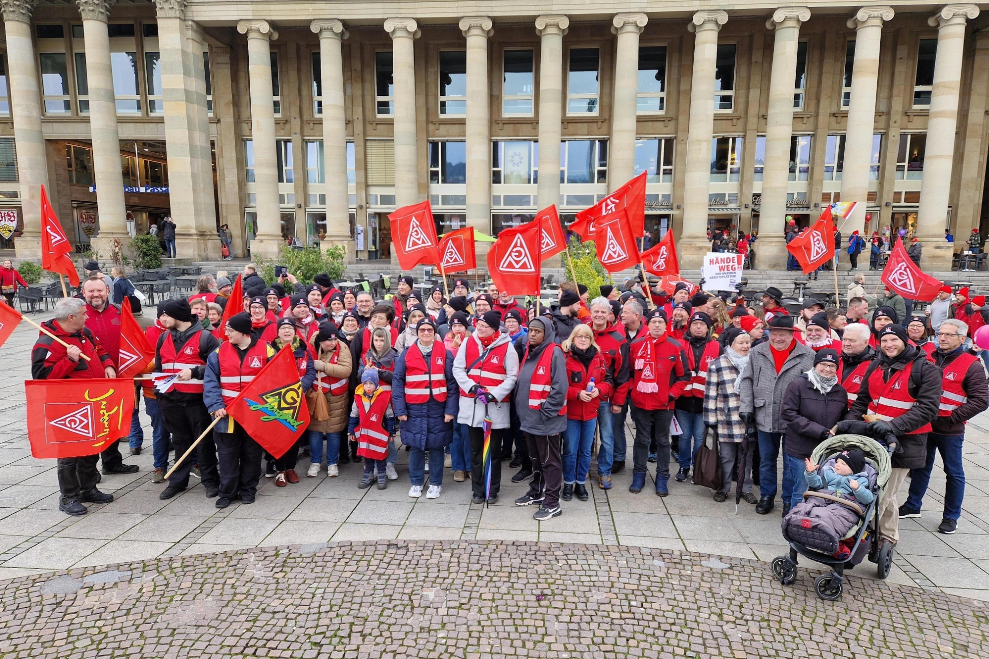 Stuttgart Aktionstag! VS steht Kopf.