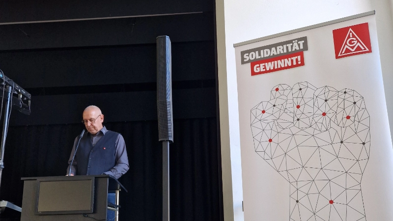 Thomas Bleile am Rednerpult