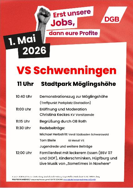 1. Mai Fest Möglingshöhe Schwenningen